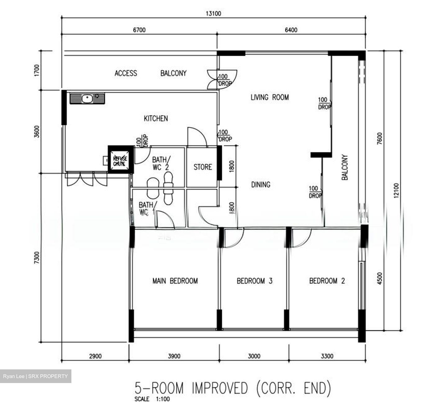 Blk 170 Yishun Avenue 7 (Yishun), HDB 5 Rooms #538029071